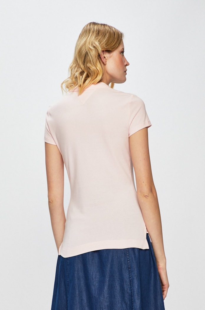 Ρούχα Tommy Hilfiger Μπλουζάκι 1M57636661 ροζ