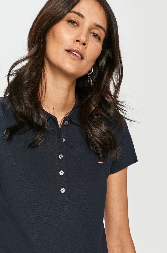 Tommy Hilfiger - Tričko tmavomodrá 1M57636661