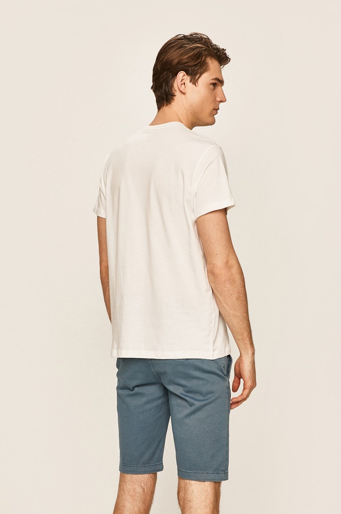 Îmbrăcăminte Pepe Jeans - T-shirt Eggo PM500465.. alb