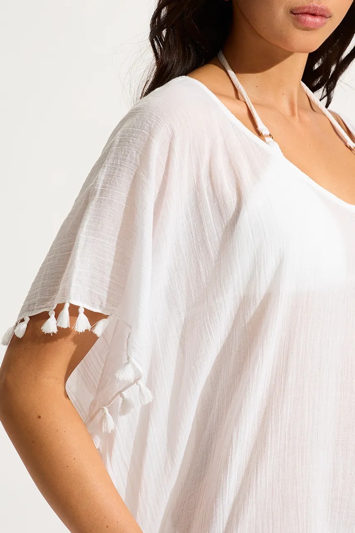 Seafolly - Plážový odev biela 52162.
