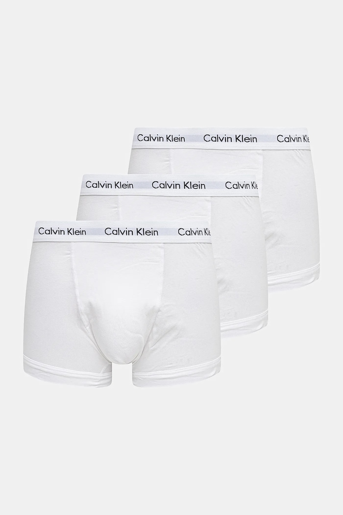 Boxerky Calvin Klein Underwear 0000U2662G pletenina biela 0000U2662G...