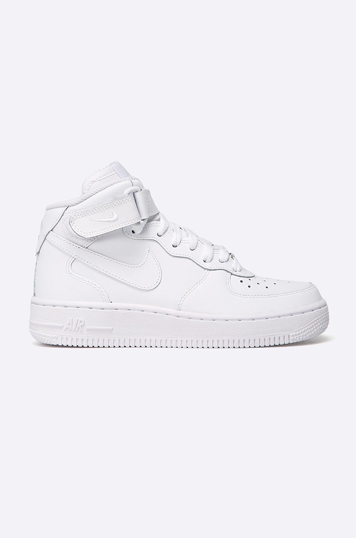 Nike Kids - Dětské boty AIR FORCE 1 MID GS bílá 314195.113