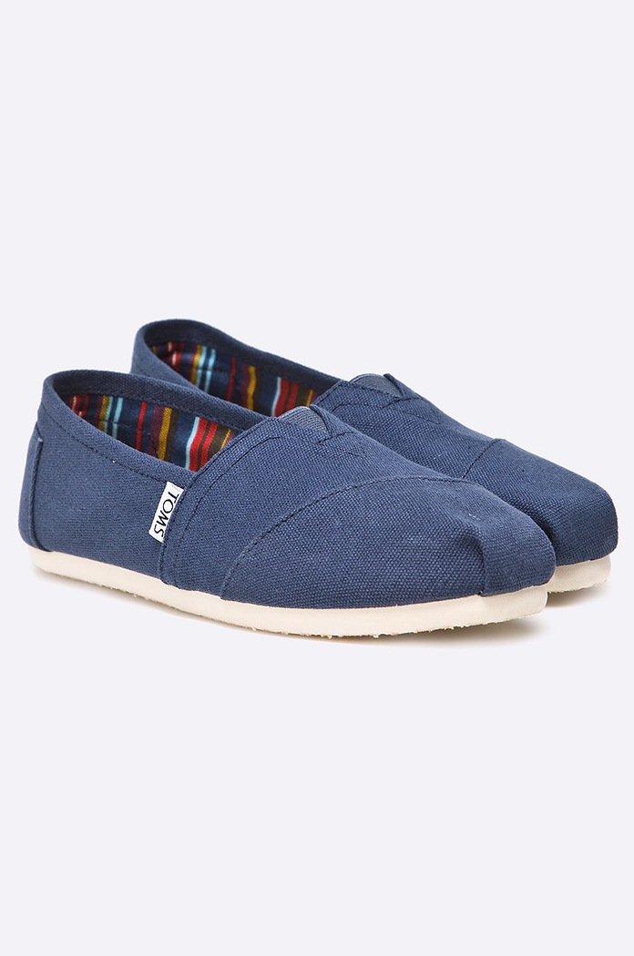 Toms - Espadrilles Canvas Classic 10000873 sötétkék AA00