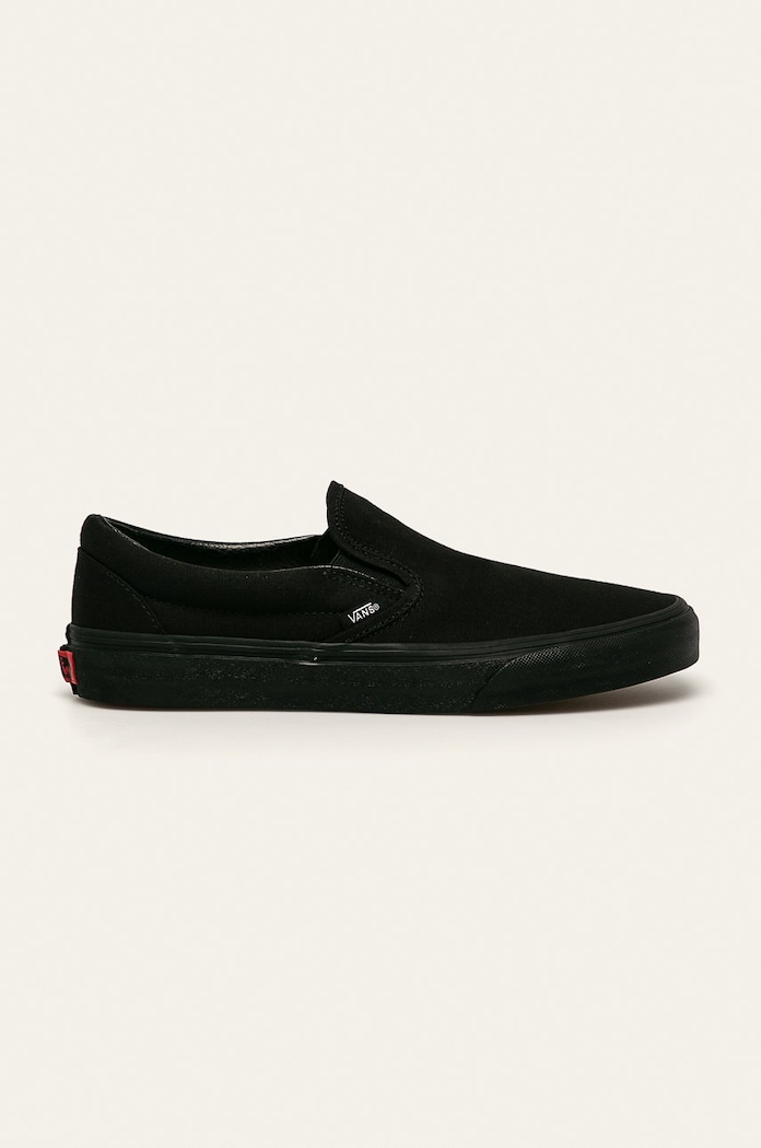 Vans - Ниски кецове Classic Slip on изчистен черен VN000EYEBKA