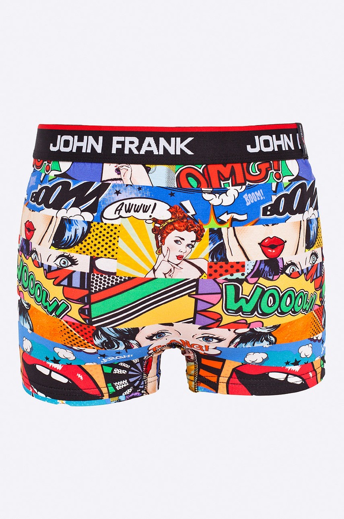 John Frank - Boxeri JFB100 multicolor AA00