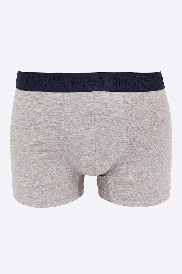 John Frank - Boxeri (3-pack) JF3BCA07 bleumarin AW19