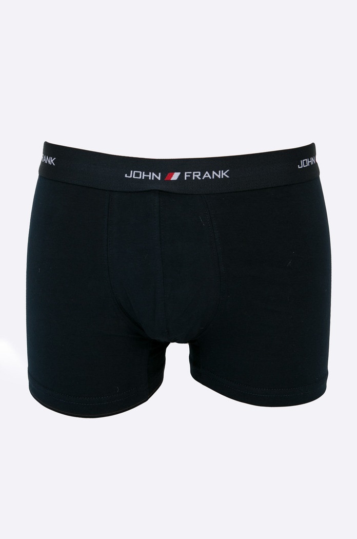 John Frank - Boxerky (3-pak) priliehavé boxerky tmavomodrá JF3B09