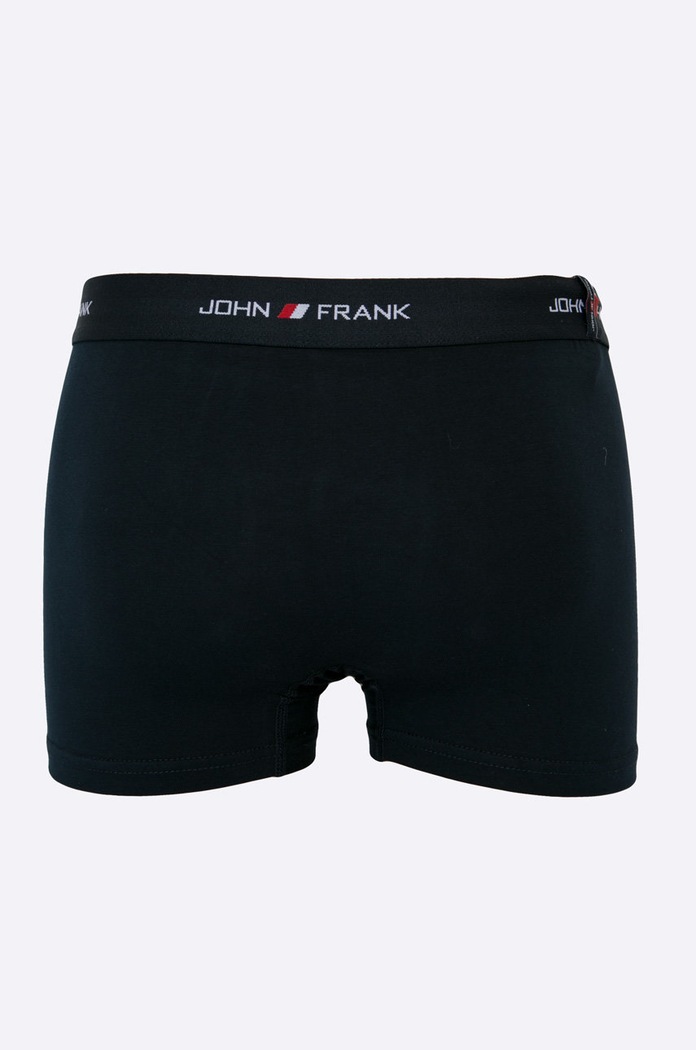 John Frank - Boxerky (3-pak) JF3B09 tmavomodrá AA00