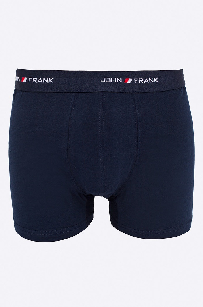 Oblečenie John Frank - Boxerky (3-pak) JF3B08 tmavomodrá