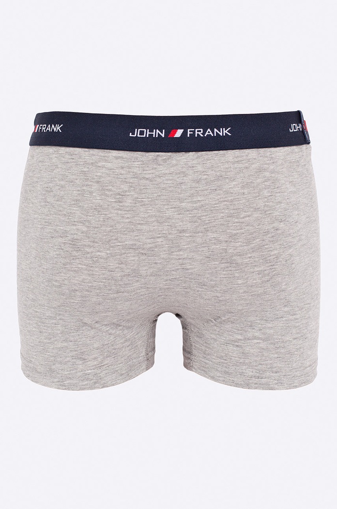 John Frank - Boxerky (3-pak) tmavomodrá JF3B08
