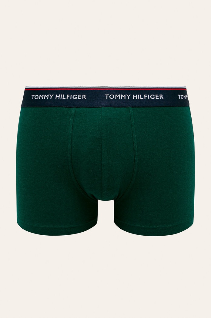 Boxerky (3-pak) Tommy Hilfiger 1U87903842.. čierna