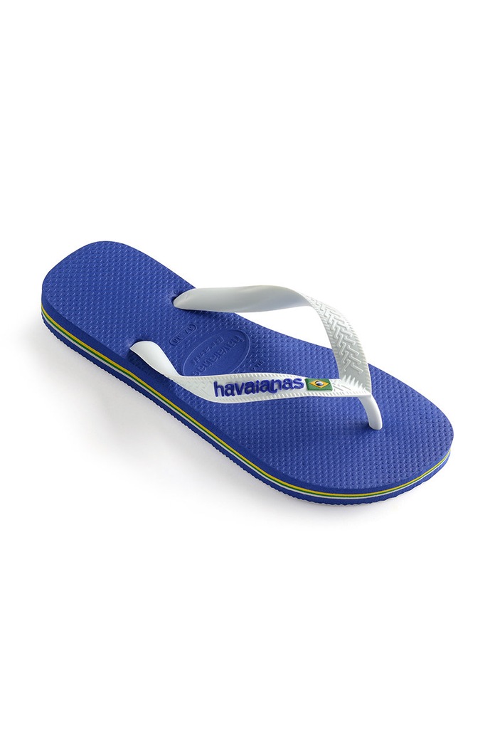 Žabky Havaianas BRASIL LOGO 4110850.2711M tmavomodrá SS26
