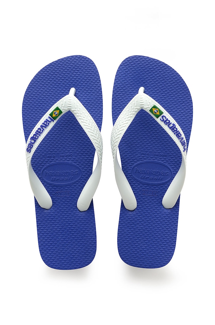 Žabky Havaianas BRASIL LOGO tmavomodrá 4110850.2711M