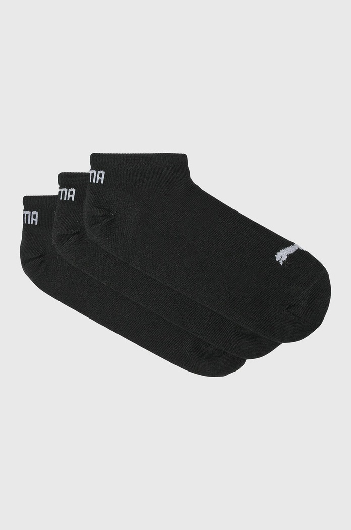 Ponožky Puma (3-pack) krátké ponožky černá 90680703