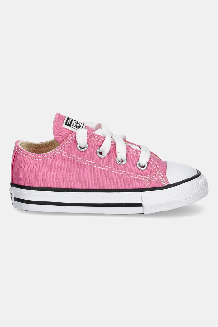 Converse - Ниски кецове за деца 7J238 розов SS17