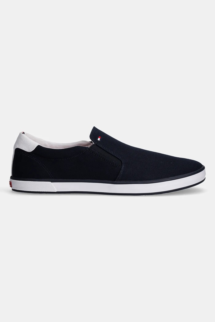 Tommy Hilfiger - Πάνινα παπούτσια H2285ARLOW 403 FM0FM00597 σκούρο μπλε SS23