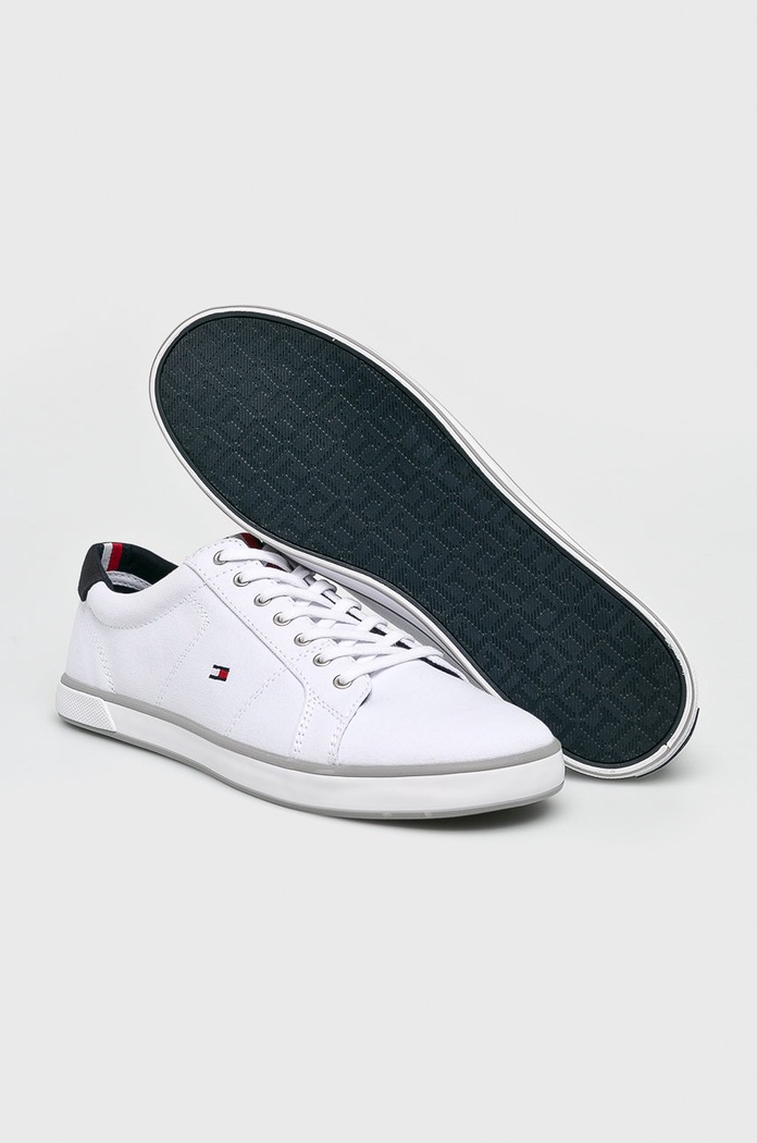 Tommy Hilfiger - Πάνινα παπούτσια H2285ARLOW 1D λευκό FM0FM00596