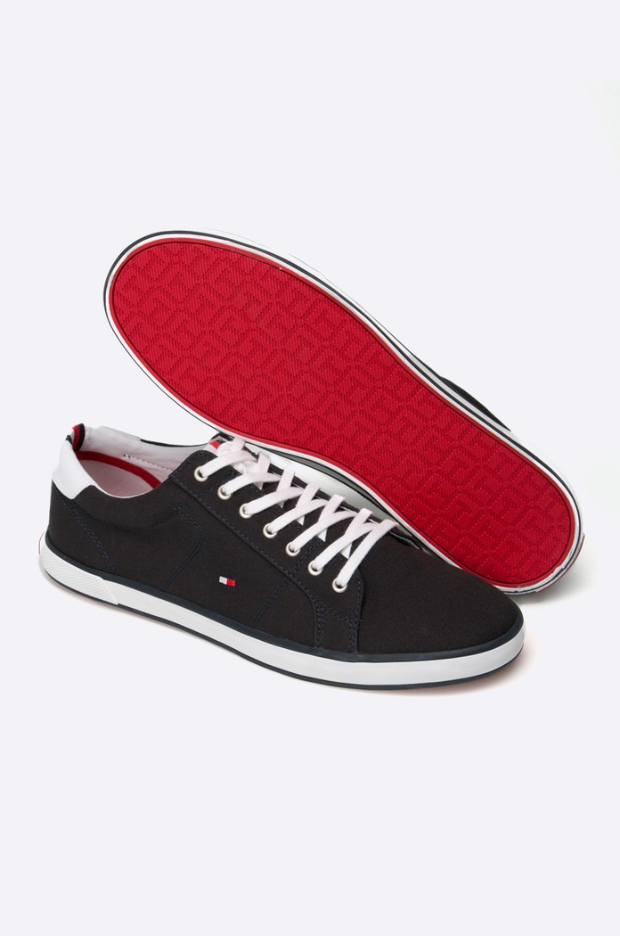 Tommy Hilfiger - Πάνινα παπούτσια H2285ARLOW 1D FM0FM00596 σκούρο μπλε