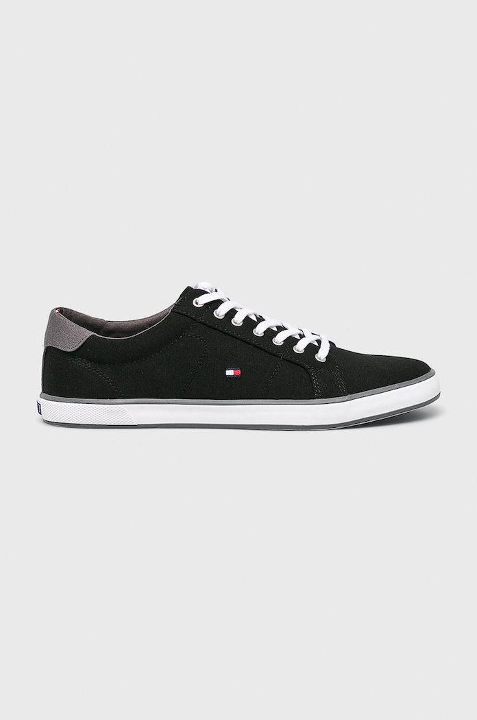 Tommy Hilfiger - Πάνινα παπούτσια H2285ARLOW 1D μαύρο FM0FM00596