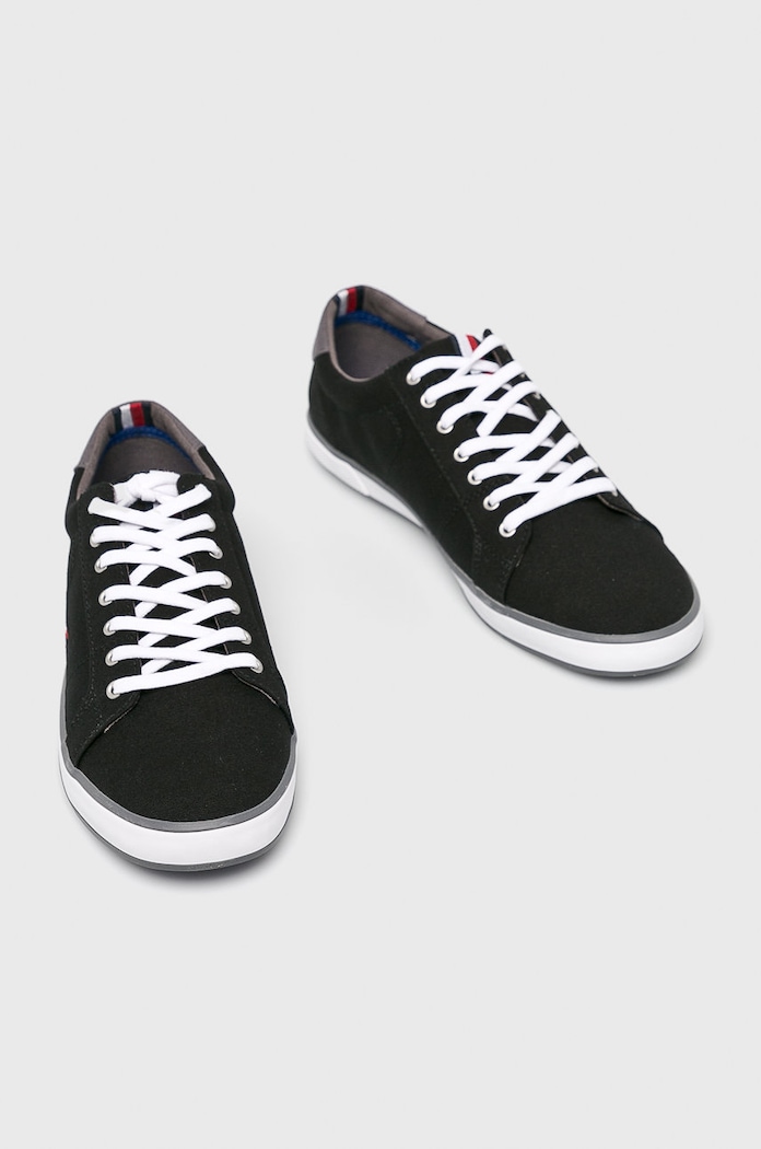 Tommy Hilfiger - Πάνινα παπούτσια H2285ARLOW 1D FM0FM00596 μαύρο AA00