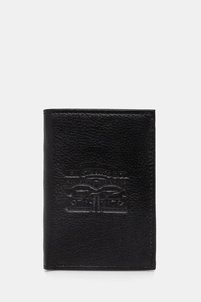 Levi's - Pénztárca skórzany fekete 222543.EU