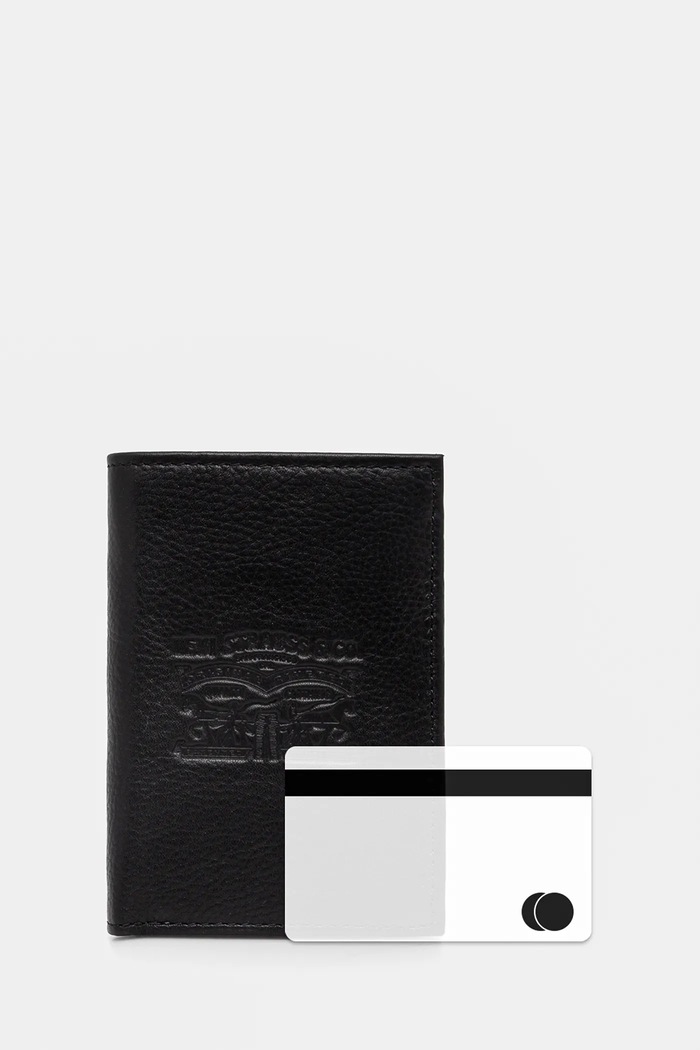 Levi's - Pénztárca skórzany 222543.EU fekete