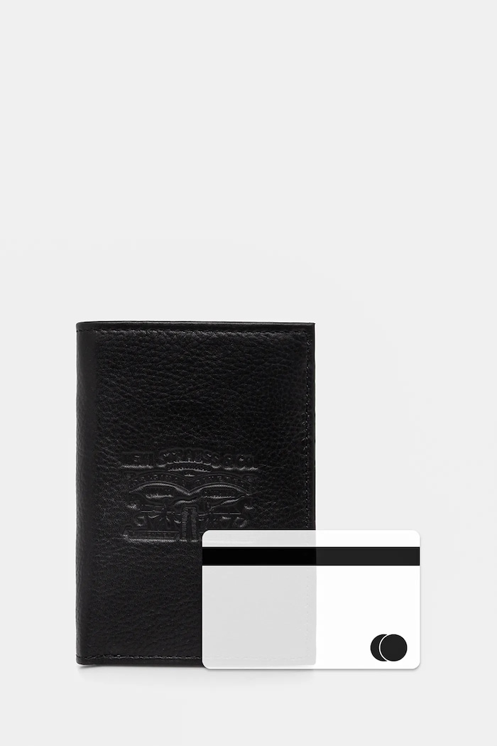 Levi's - Pénztárca skórzany 222543.EU fekete