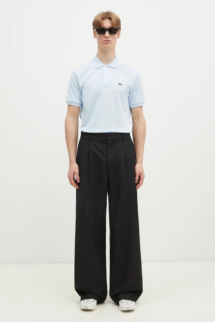 Lacoste polo bawełniane L1212. L1212. niebieski