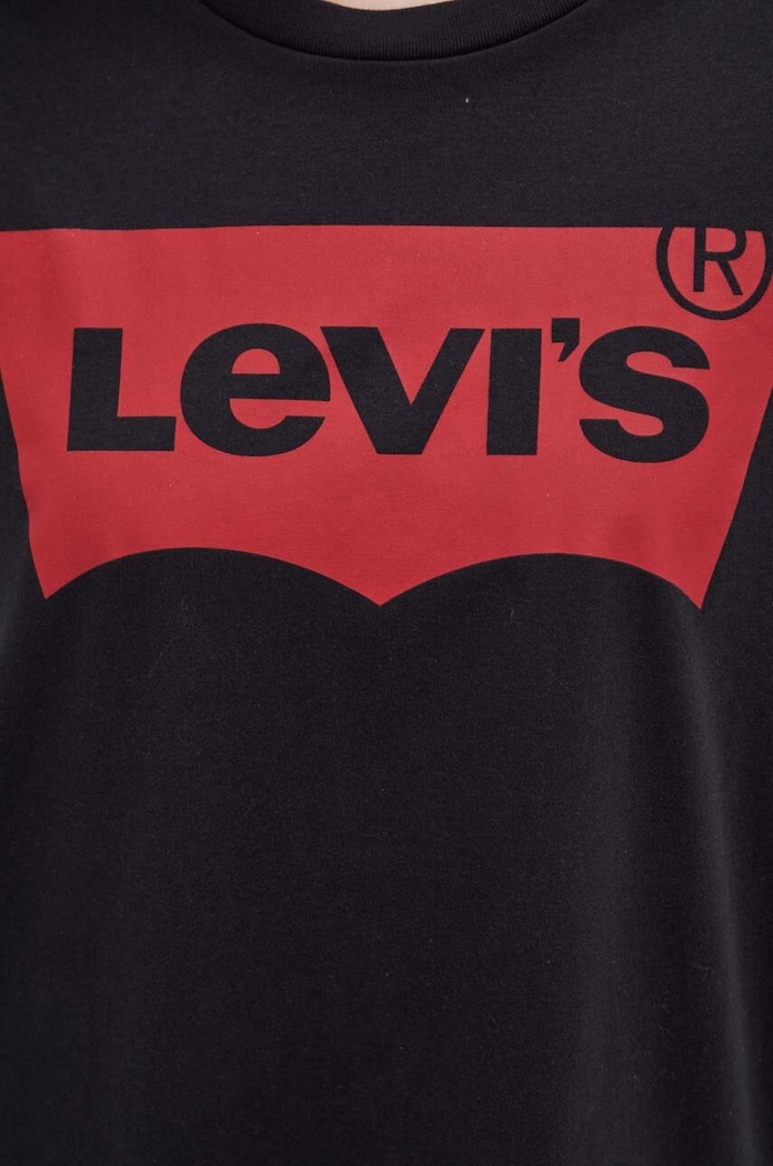 Bavlnené tričko Levi's 17369.0201 čierna