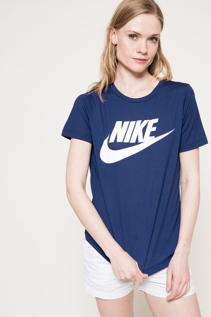 Nike Sportswear - Топ круглий виріз темно-синій 829747