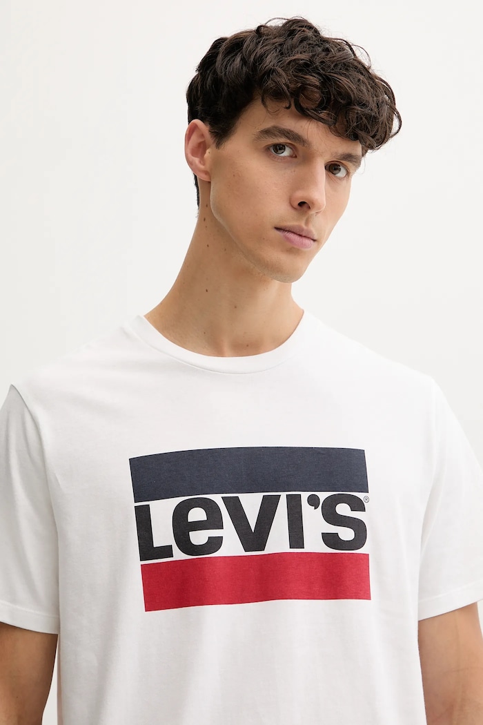 Levi's tricou alb 39636.0000