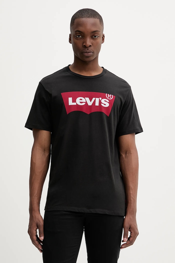 Levi's - T-shirt nadruk czarny 17783.0137