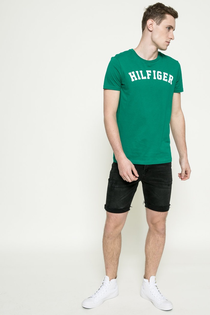 Tommy Hilfiger - Μπλουζάκι UM0UM00054 πράσινο AA00