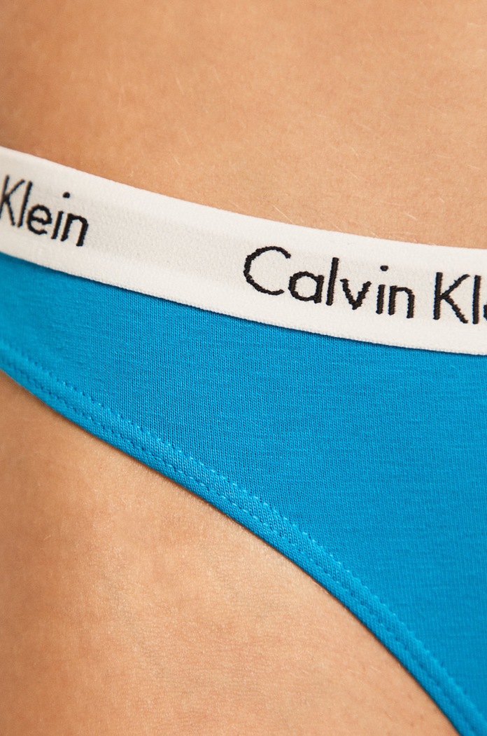 Oblečení Tanga Calvin Klein Underwear 0000D1617E modrá