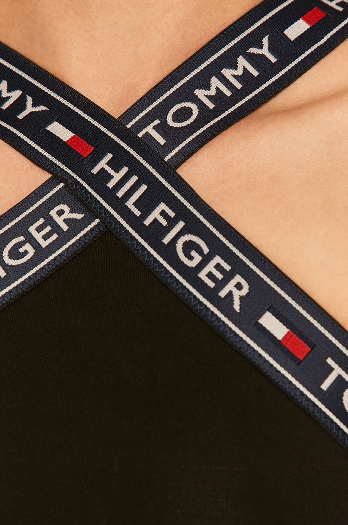 Tommy Hilfiger - Biustonosz czarny UW0UW00551