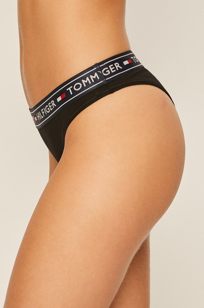 Tommy Hilfiger - Brazilian στρινγκ UW0UW00723 μαύρο AA00