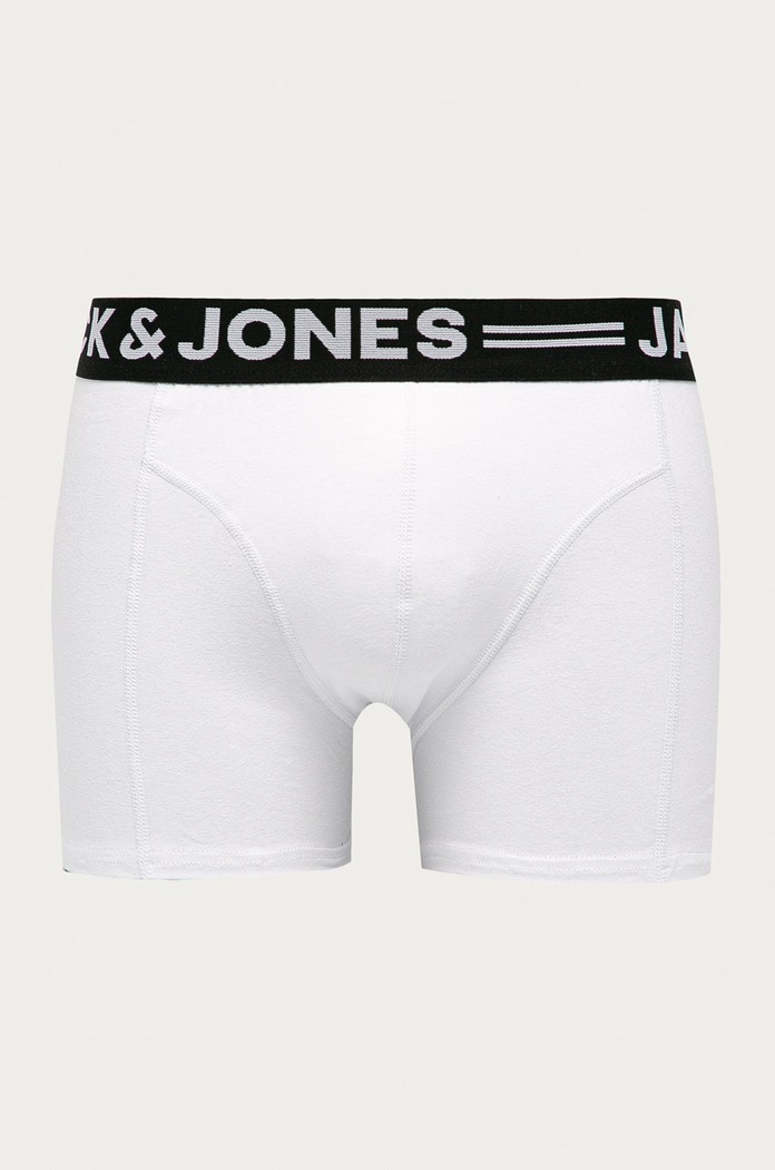 Jack & Jones - Boxerky (3-pack) pletenina bílá 12081832
