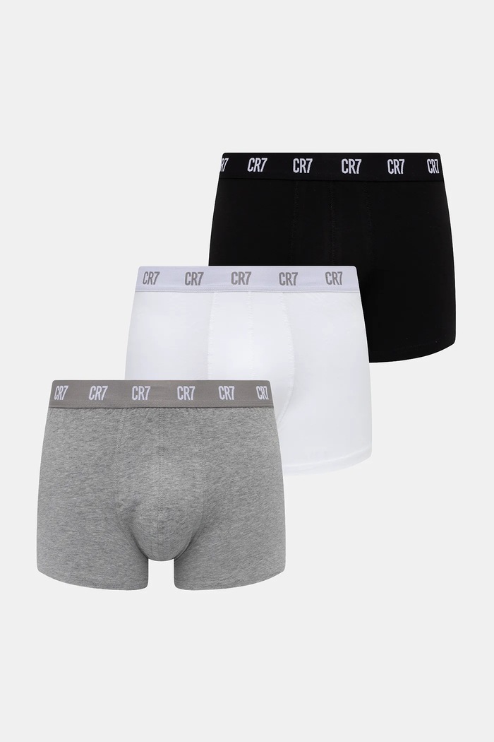 CR7 Cristiano Ronaldo - Boxerky (3-pak) priliehavé boxerky viacfarebná 8100.4900.633