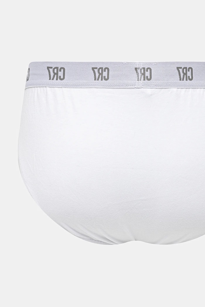 Odjeća CR7 Cristiano Ronaldo - Slip gaćice (3-pack) 8100.6610.100 bijela