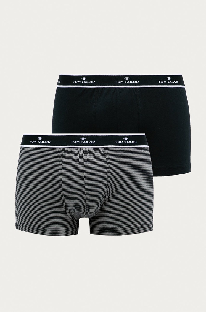 Tom Tailor Denim - Bokserice (2-pack) pletivo mornarsko plava 8788.6061