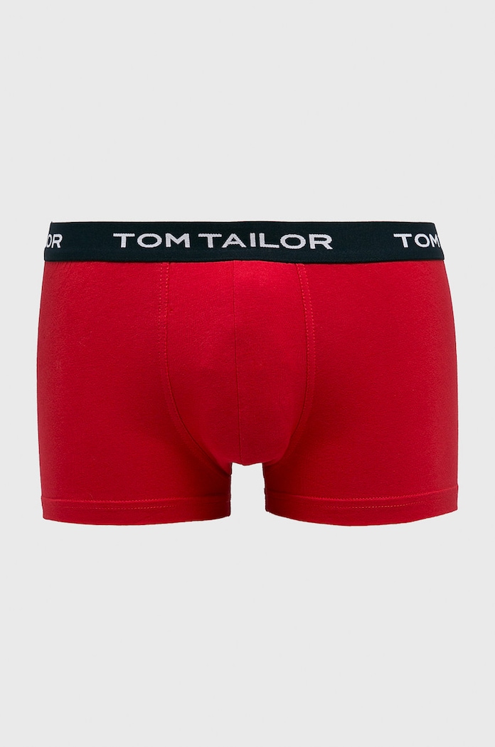 Tom Tailor Denim - Bokserki (3-pack) bokserki dopasowane czerwony 70162.6061