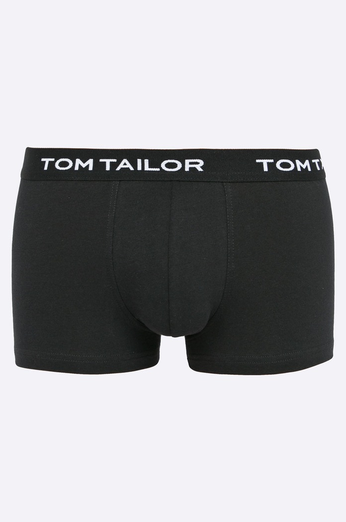 Tom Tailor Denim - Bokserki (3-pack) bokserki dopasowane czarny 70162.6061