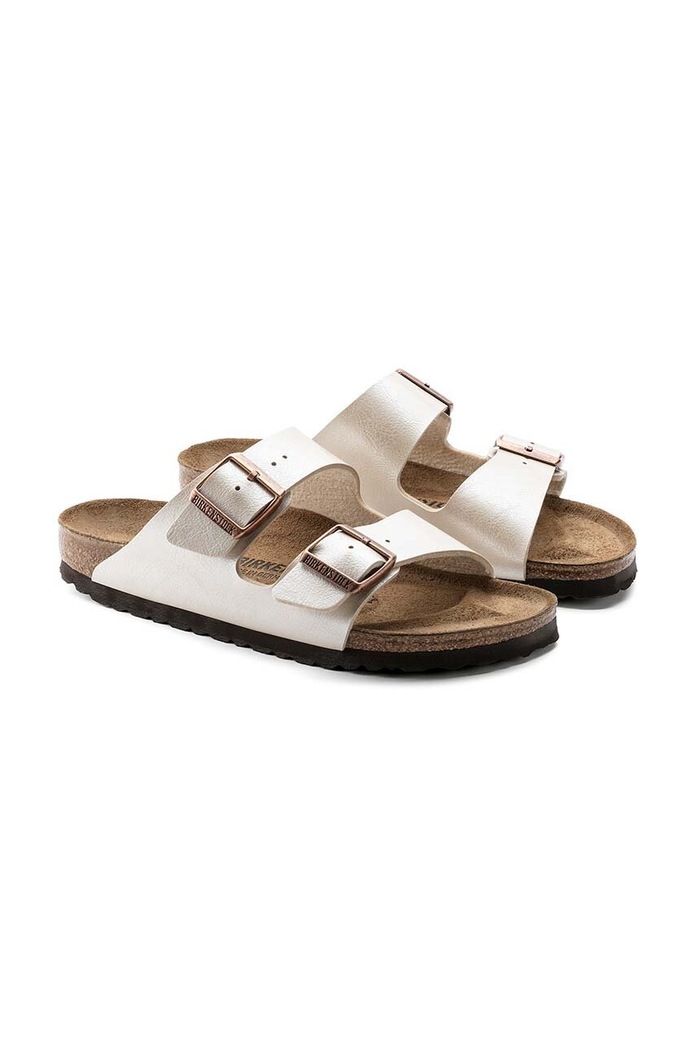 Birkenstock klapki Arizona beżowy 1009921