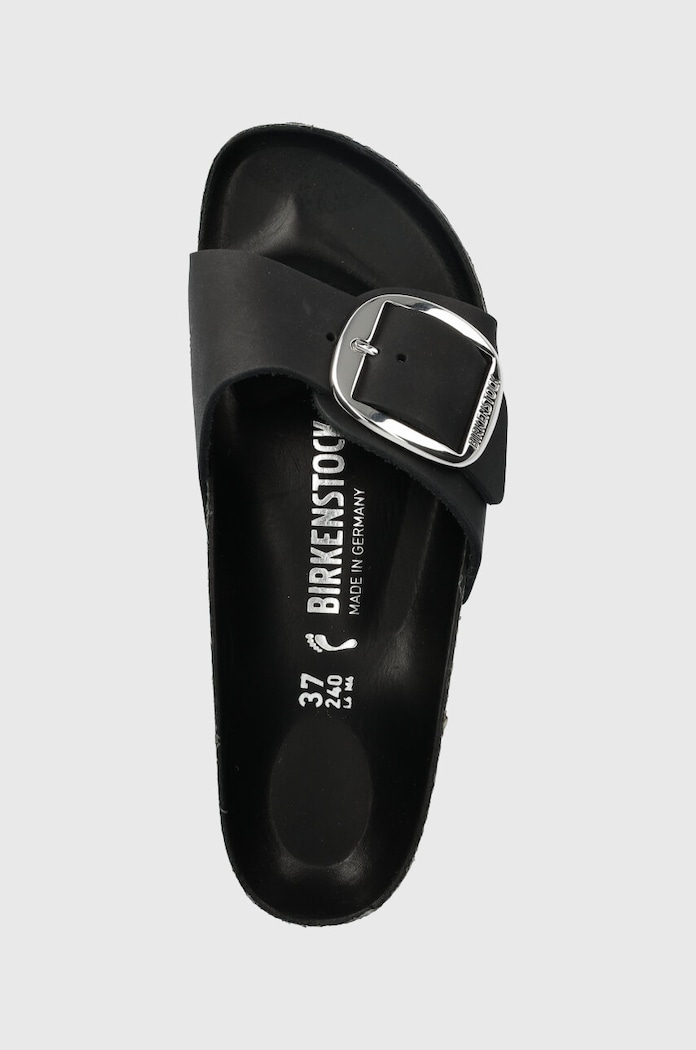 Birkenstock papuci din nubuc Madrid Big Buckle 1006523