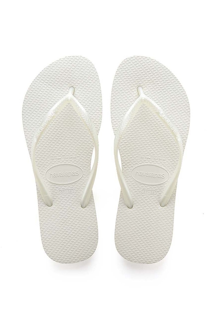 Havaianas - Japonki SLIM syntetyczny biały H4000030.0001P.D