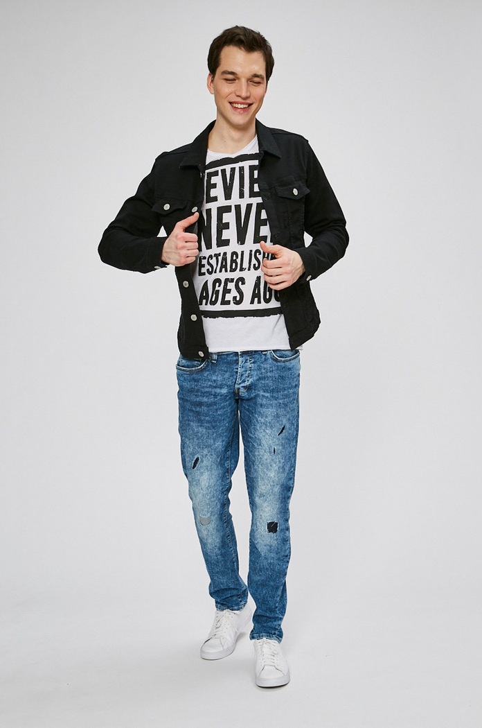 Jack & Jones - Geaca 12136319 negru AA00