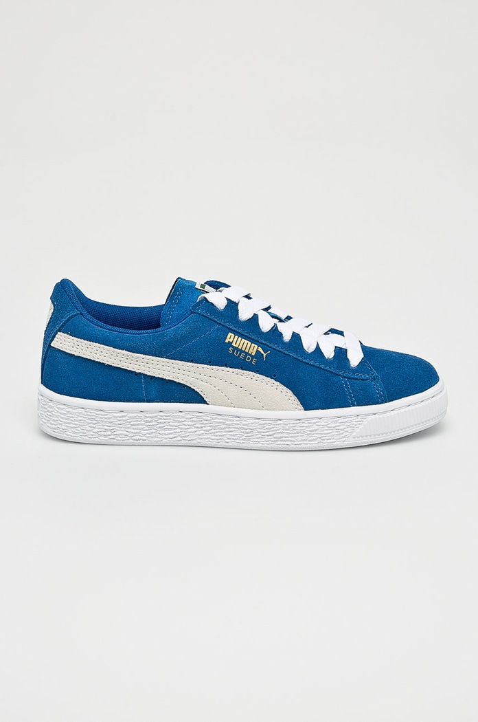 Puma - Дитячі черевики Suede Jr 35511001 блакитний 35511001