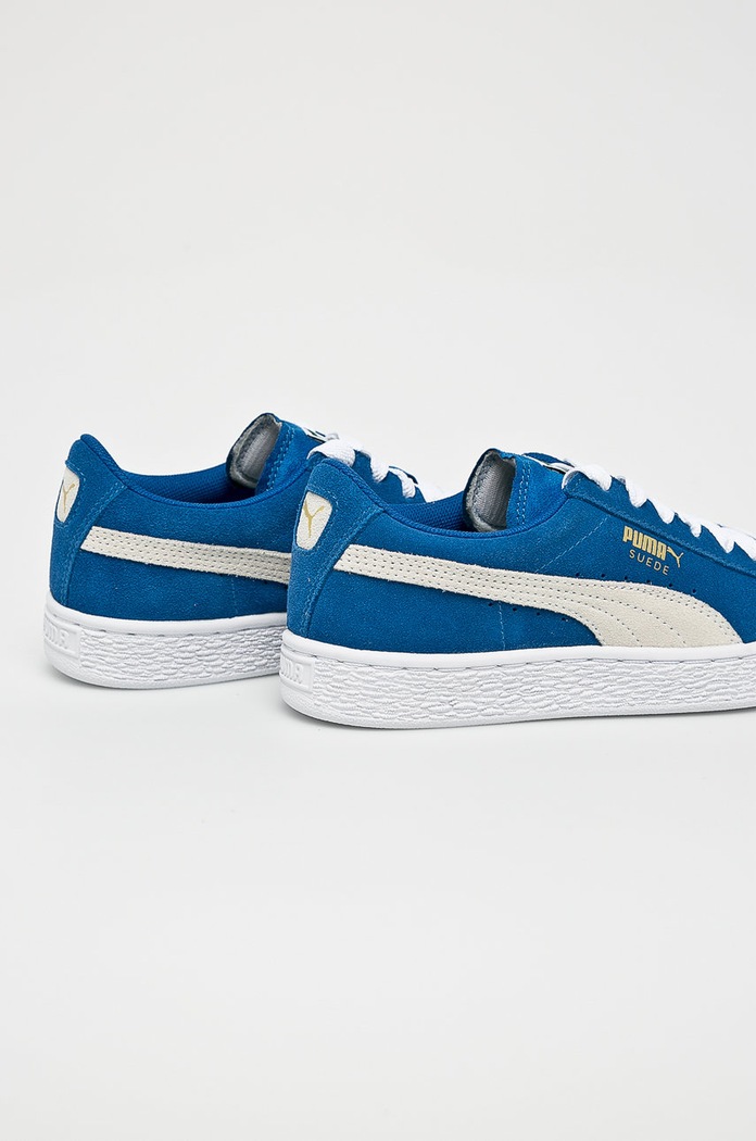 Puma - Дитячі черевики Suede Jr 35511001 блакитний 35511001