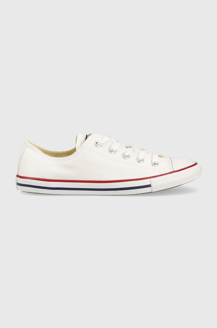 Converse tenisówki Chuck Taylor All Star Dainty płaska biały C537204.