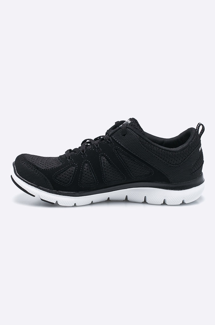 Obuv Skechers - Topánky 12761.BKW čierna